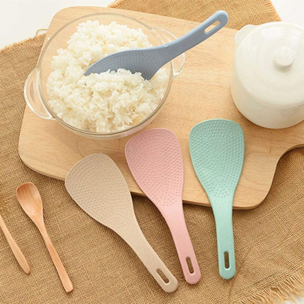 Kitchen Gadgets On Sale - Wheat Straw Rice Spoons Accessories Plastic