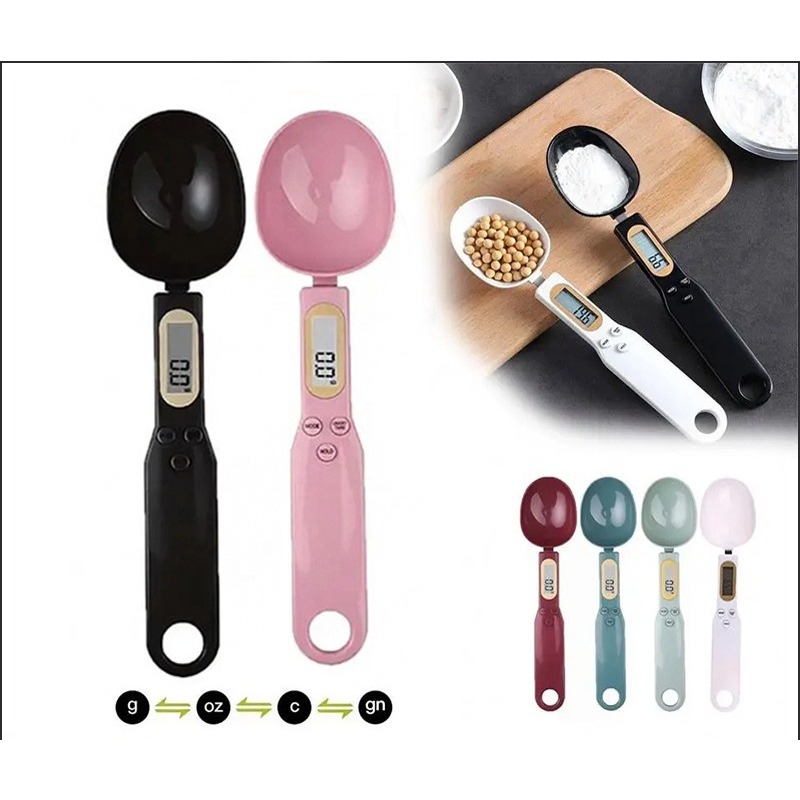 Kitchen Gadgets Under 500 - Portable Digital Measuring Spoon Scale High‑precision