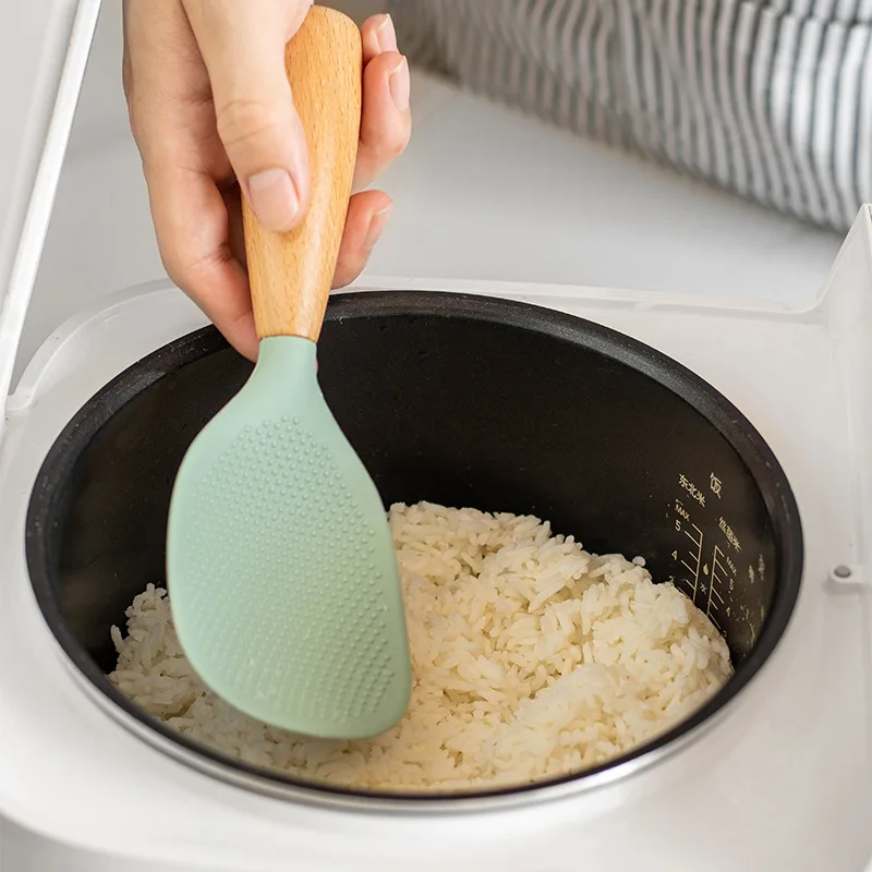 Hanging Silicone Rice Spoon Ki - Kitchen Gadgets On Sale review and price