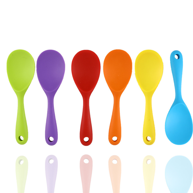 1Pcs Silicone Spoon Non-stick  - Kitchen Gadgets On Sale review and price