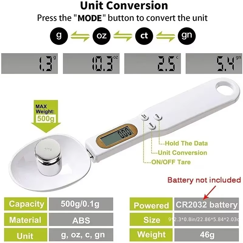 Scale Weighing Spoon Kitchen S - Kitchen Gadgets Under 500 review and price