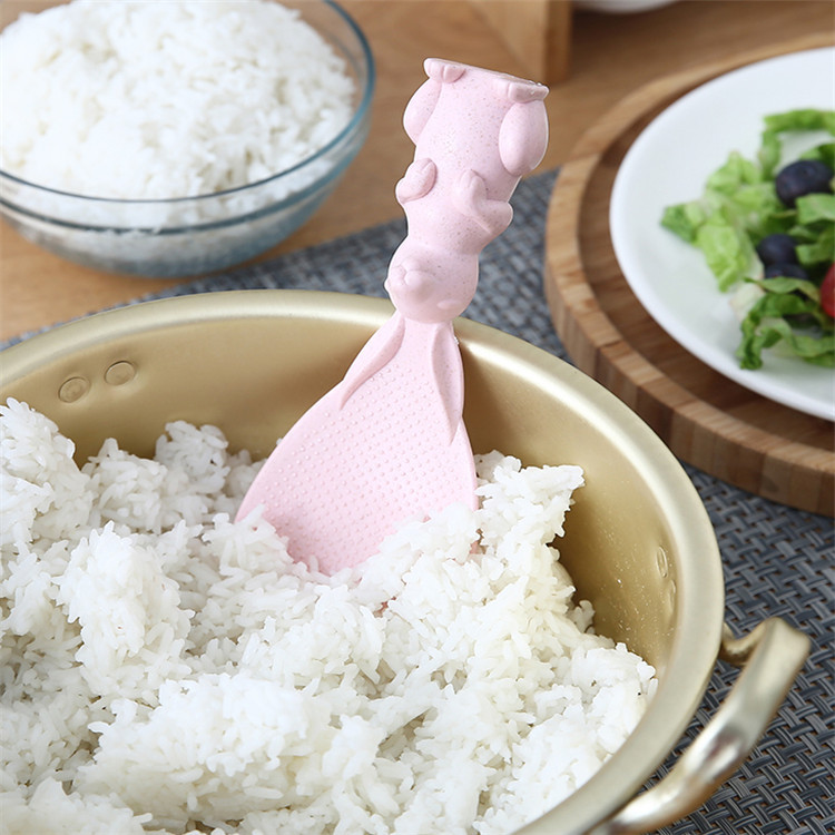 Straw rabbit spoon can stand u - Kitchen Gadgets On Sale review and price