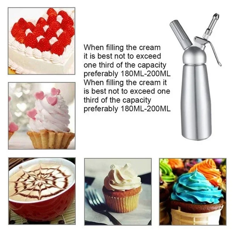 500/1000ml Cream Foam Gun Cake - Kitchen Gadgets Under 500 review and price