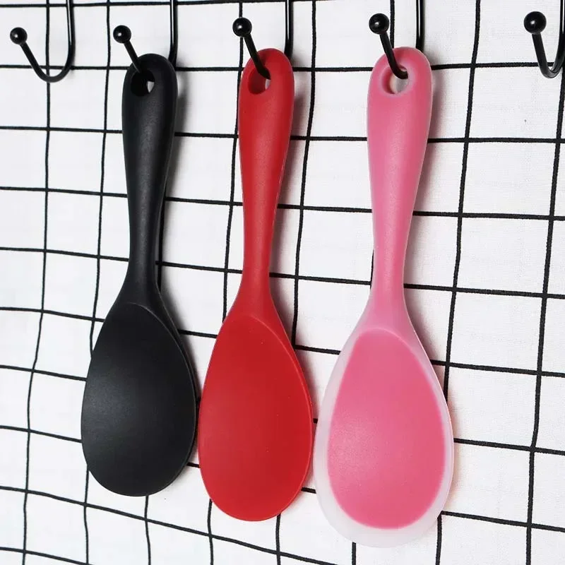 Hanging Silicone Rice Spoon Ki - Kitchen Gadgets On Sale review and price