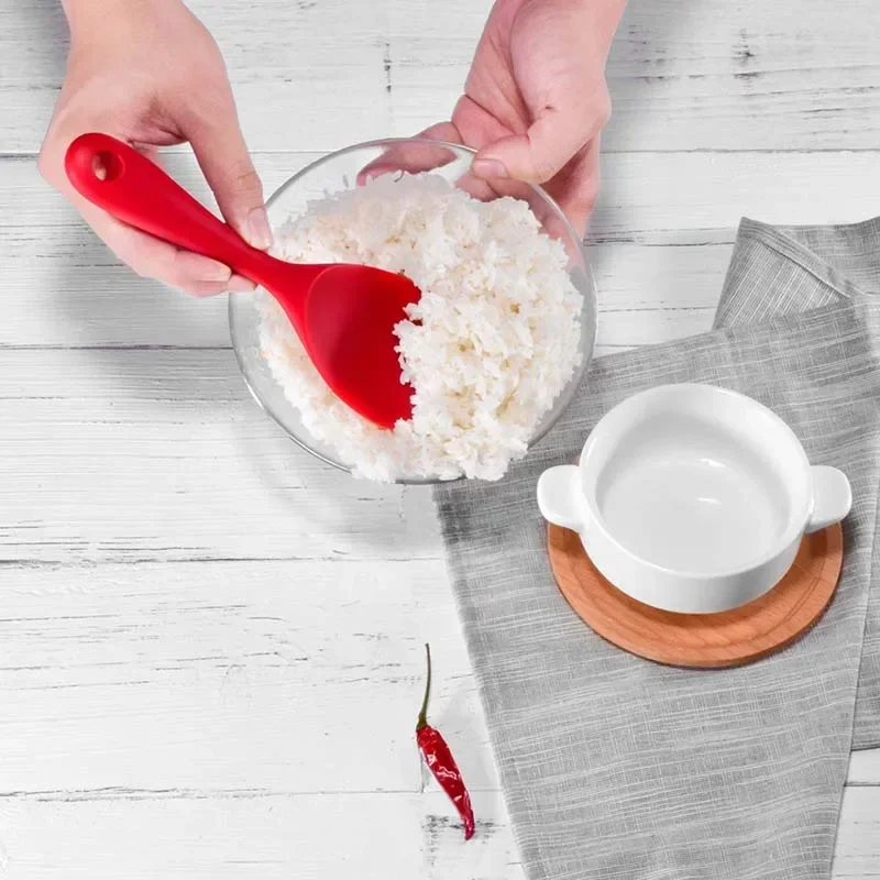 Hanging Silicone Rice Spoon Ki - Kitchen Gadgets On Sale review and price